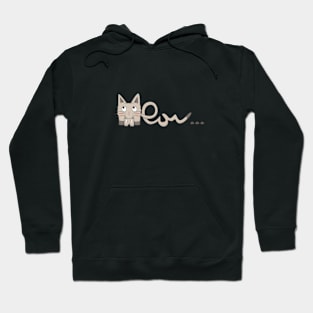 brown cat Hoodie